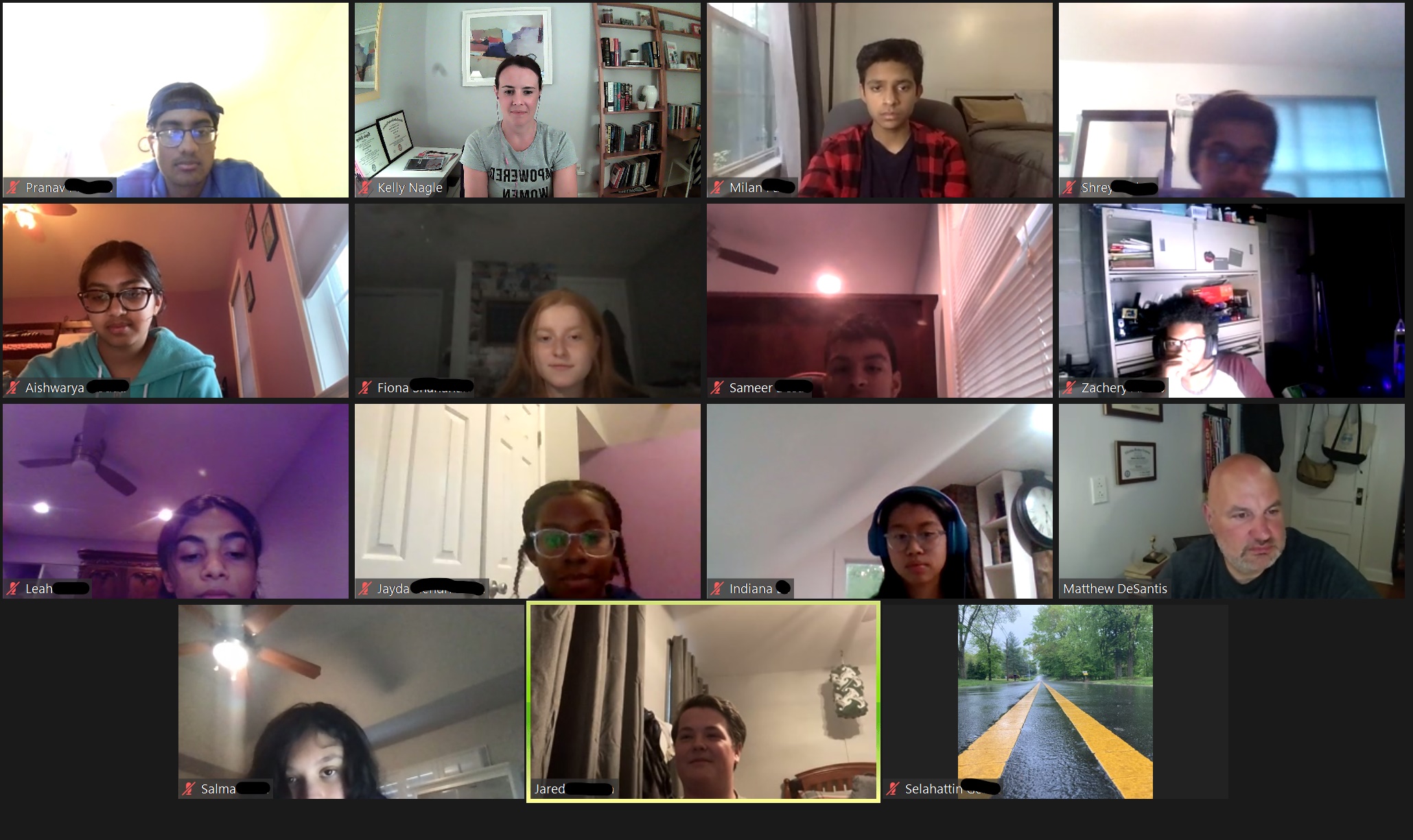 Twelve research associates of the summer research cohort