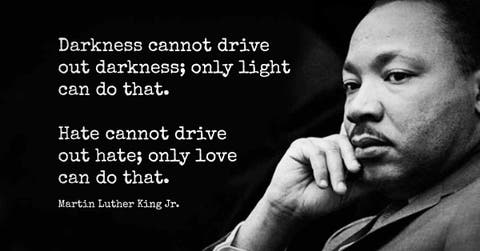 MLK Darkness Quote